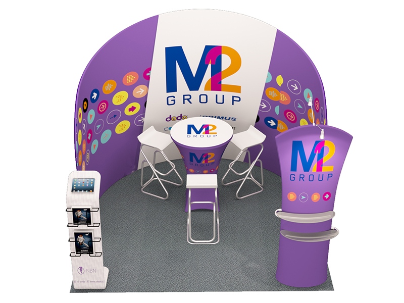 10 x 10ft Portable Exhibition Stand Display Booth ...